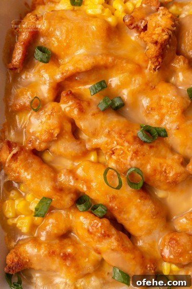 Cheesy Chicken Taco Casserole Recipe for Weeknight Dinners 11 KFC Chicken Bowl Casserole
