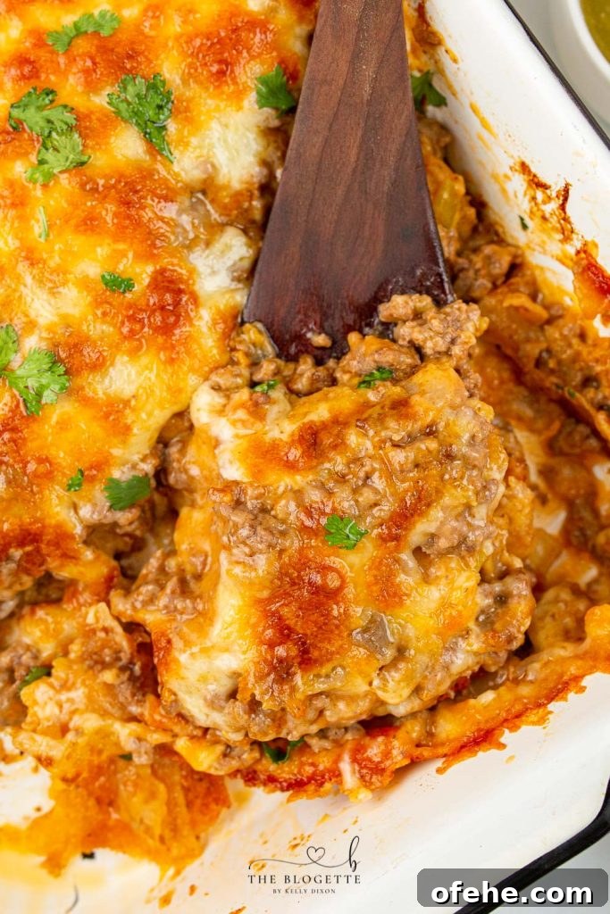 Cheesy Chicken Taco Casserole Recipe for Weeknight Dinners 3 Our Taco Casserole has everything you love about delicious tacos layered into one irresistible dish! It's the ultimate easy comfort food for busy families.