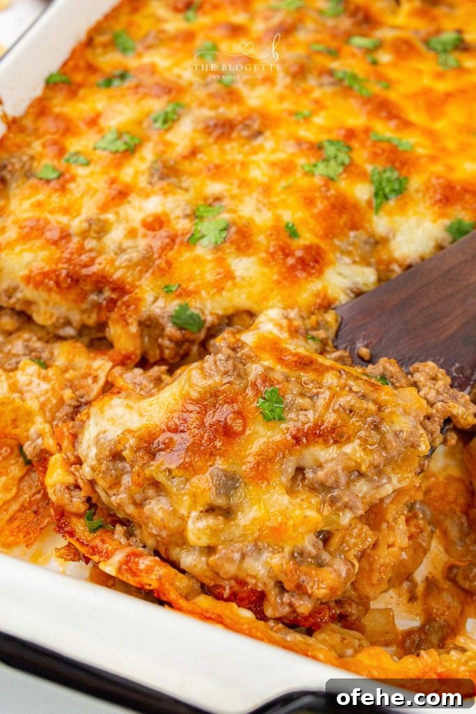 Cheesy Chicken Taco Casserole Recipe for Weeknight Dinners 8 Our Taco Casserole has everything you love about delicious tacos layered into one irresistible dish! It's the ultimate easy comfort food for busy families.