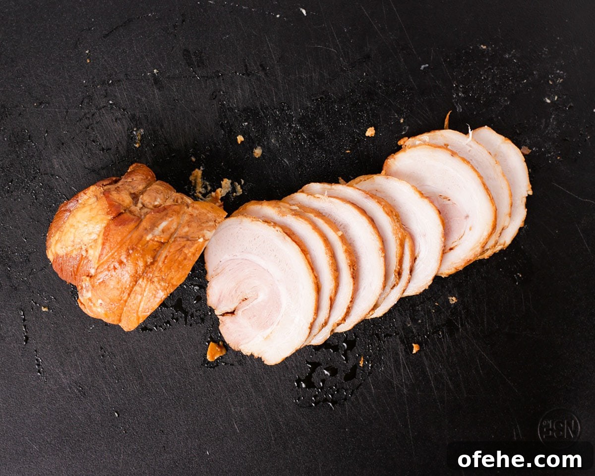 Sliced chashu
