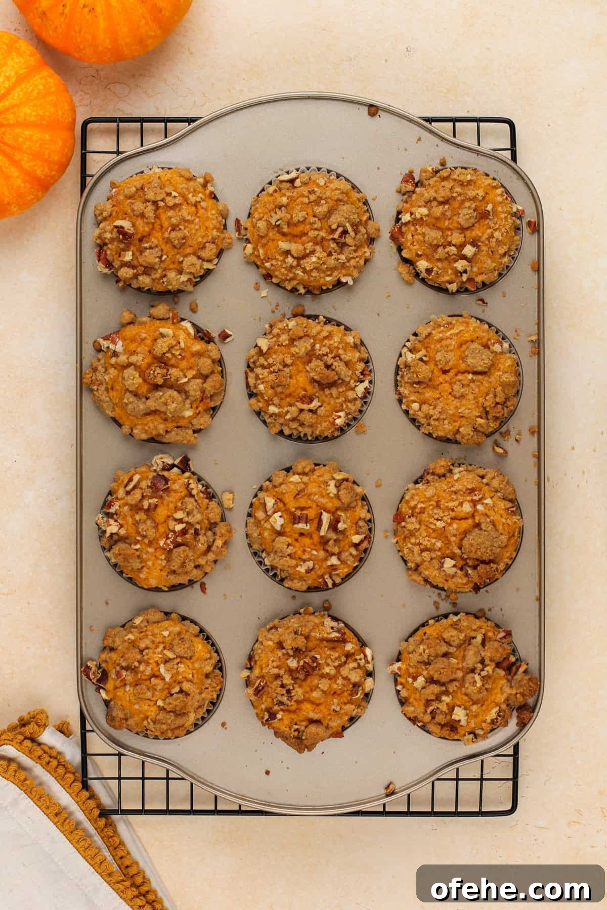 Pumpkin Muffins with Cream Cheese Swirl: Moist Fall Recipe 10 img 14306 11