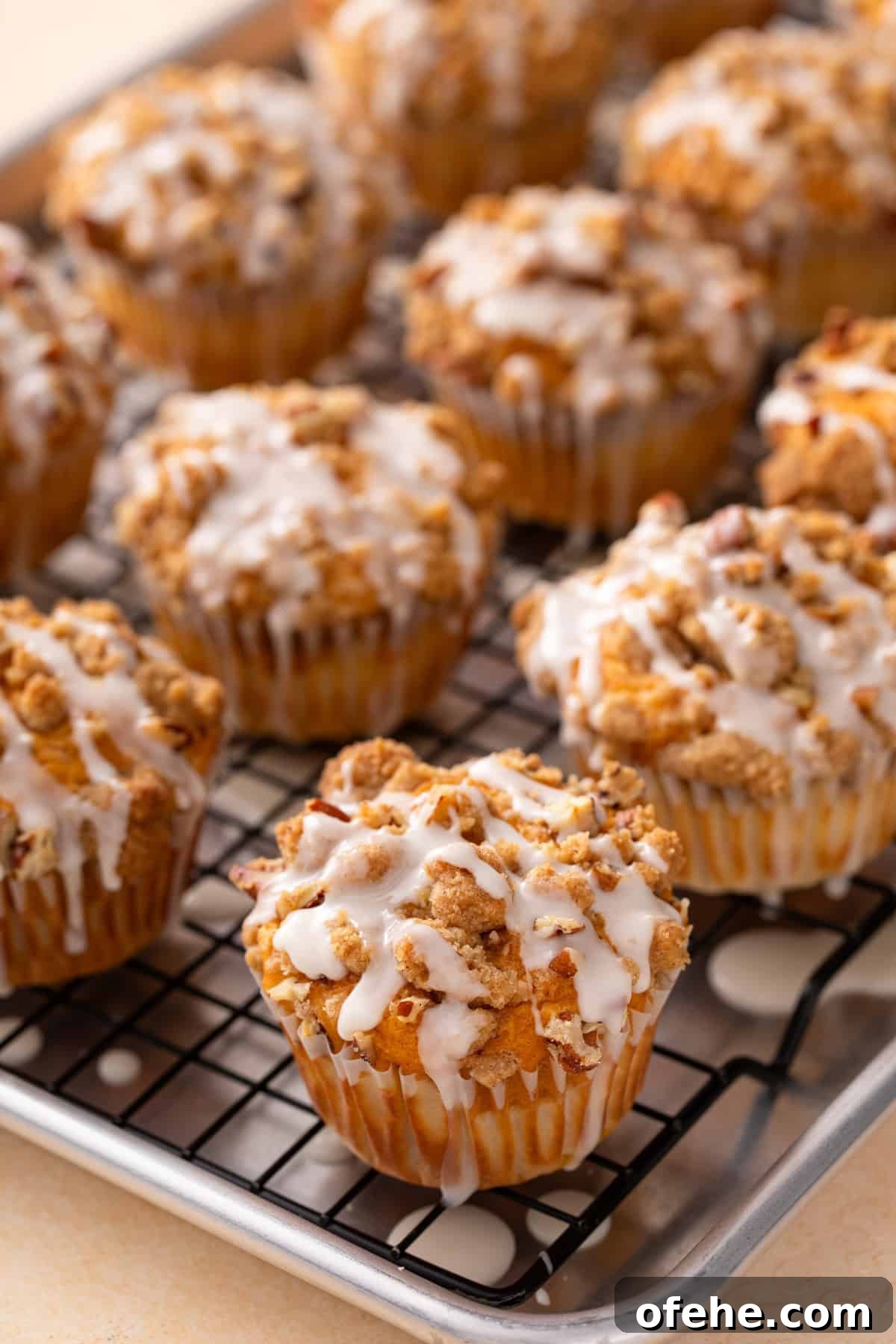 Pumpkin Muffins with Cream Cheese Swirl: Moist Fall Recipe 11 img 14306 12
