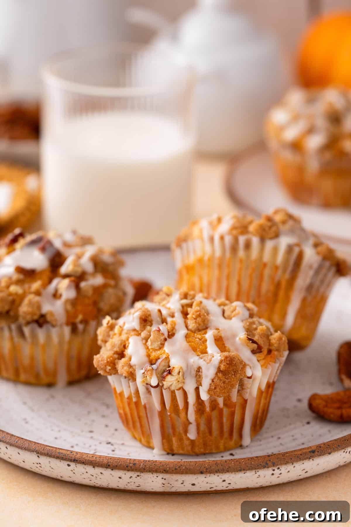 Pumpkin Muffins with Cream Cheese Swirl: Moist Fall Recipe 12 img 14306 13