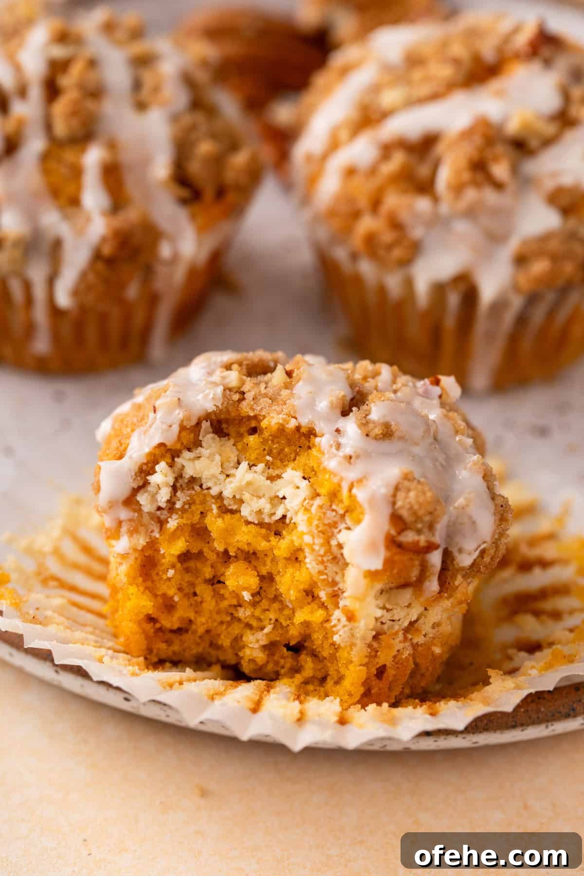 Pumpkin Muffins with Cream Cheese Swirl: Moist Fall Recipe 13 img 14306 14