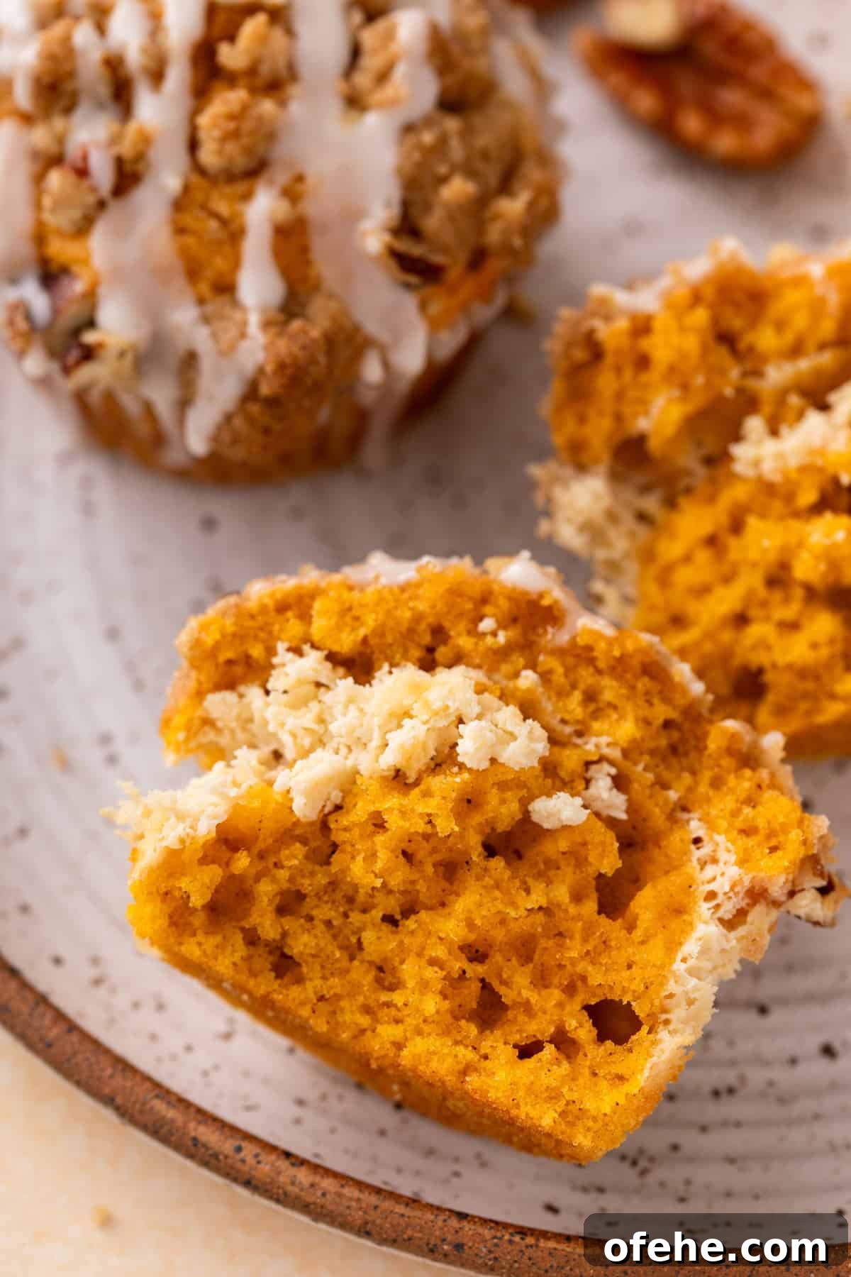 Pumpkin Muffins with Cream Cheese Swirl: Moist Fall Recipe 4 img 14306 3