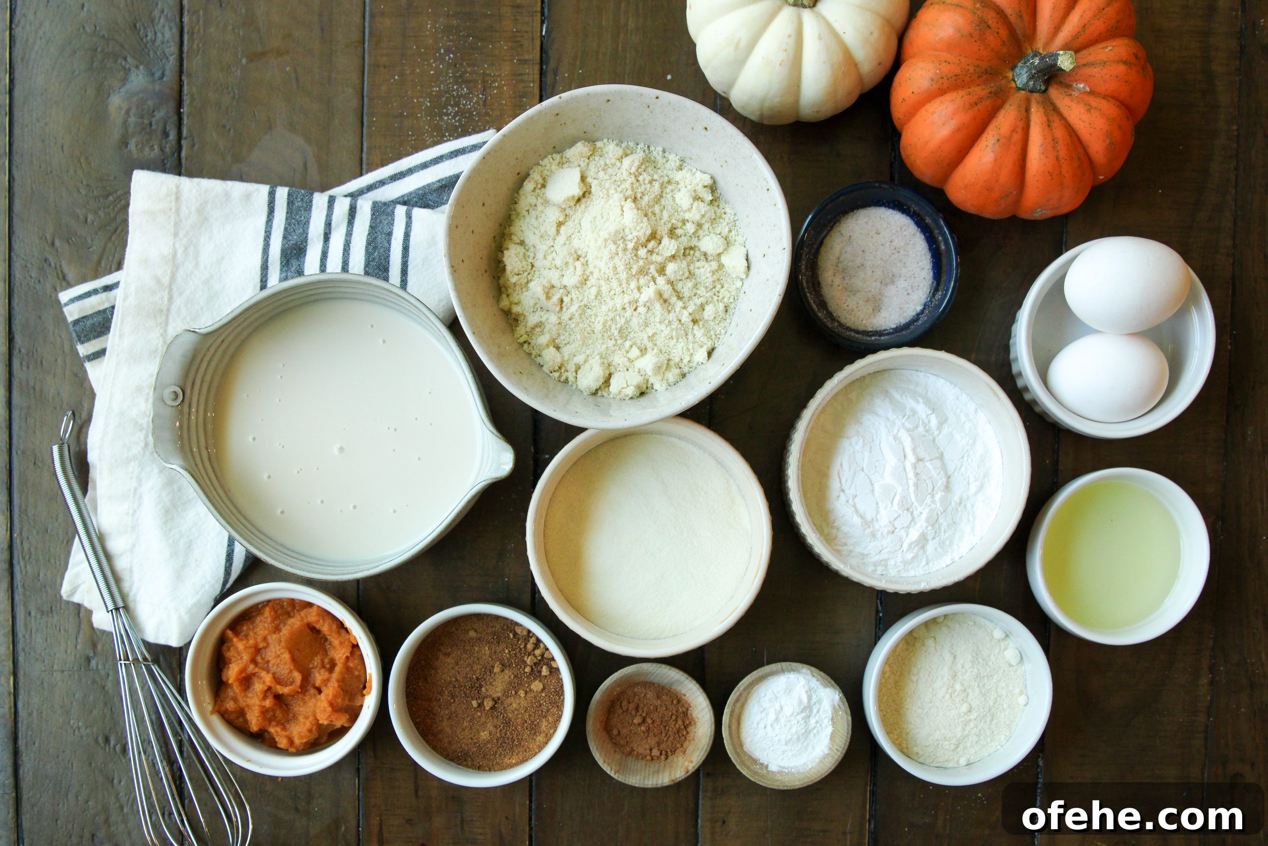 Paleo Pumpkin Protein Pancakes Recipe for Muscle Fuel 4 EASY Paleo Pumpkin Protein Pancakes - Gluten-free, dairy-free, nut-free option, grain-free. A quick fall breakfast that freezes great, making it awesome for meal prep. 10 grams of protein per pancake!