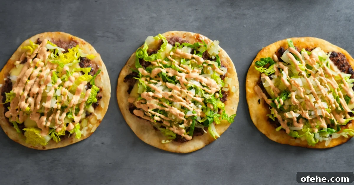 Smashed Burger Tacos #1