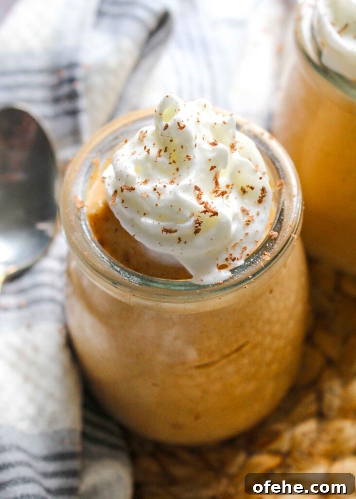 High Protein Pumpkin Mousse