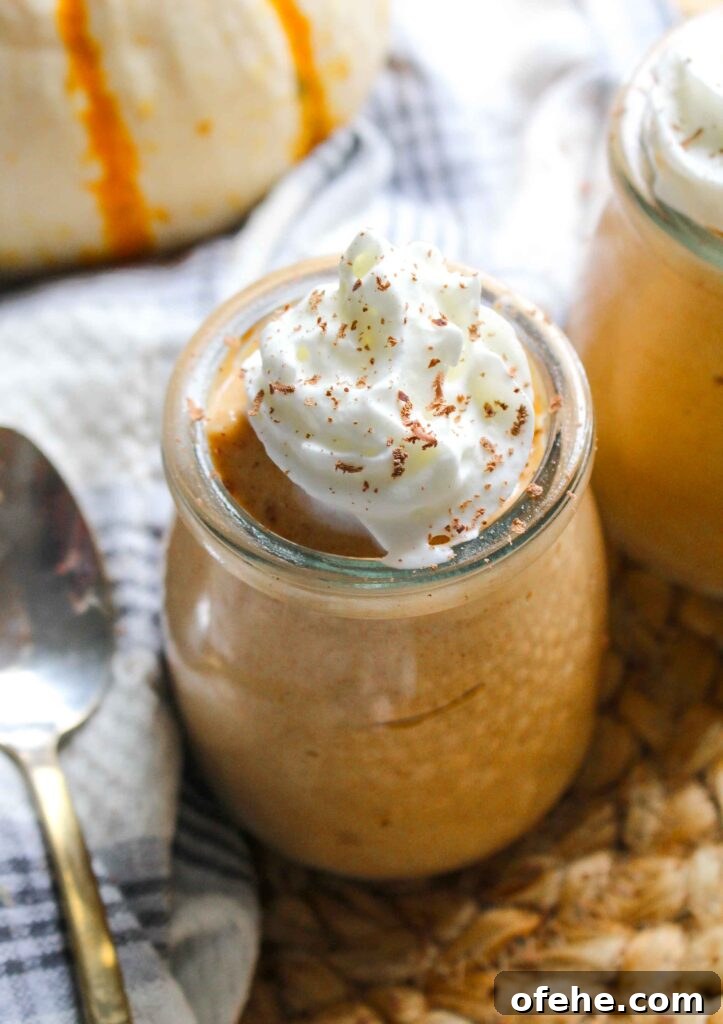 High Protein Pumpkin Mousse
