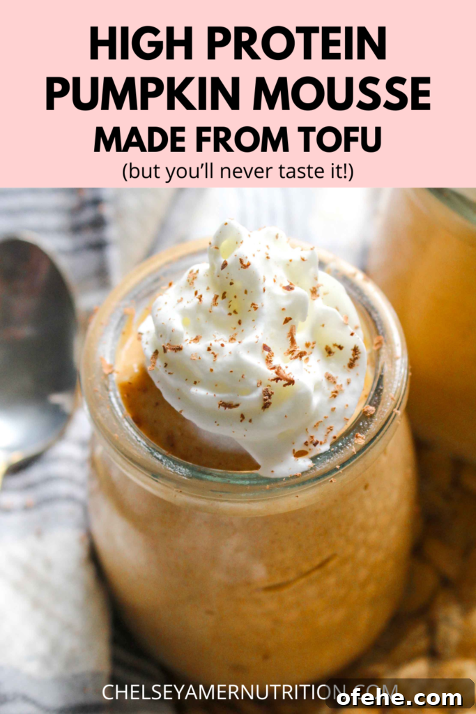 High Protein Pumpkin Mousse 