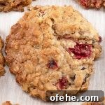 Strawberry Oatmeal Cookies Recipe - Featured Image