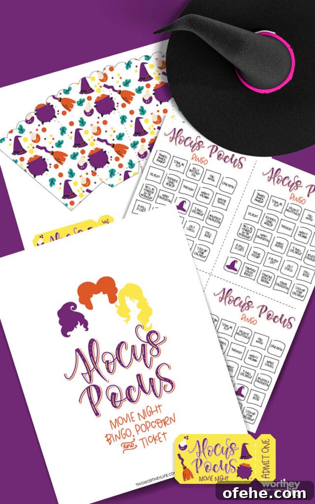 Hocus Pocus Printable Activities and Crafts for Halloween 2 img 170716 1