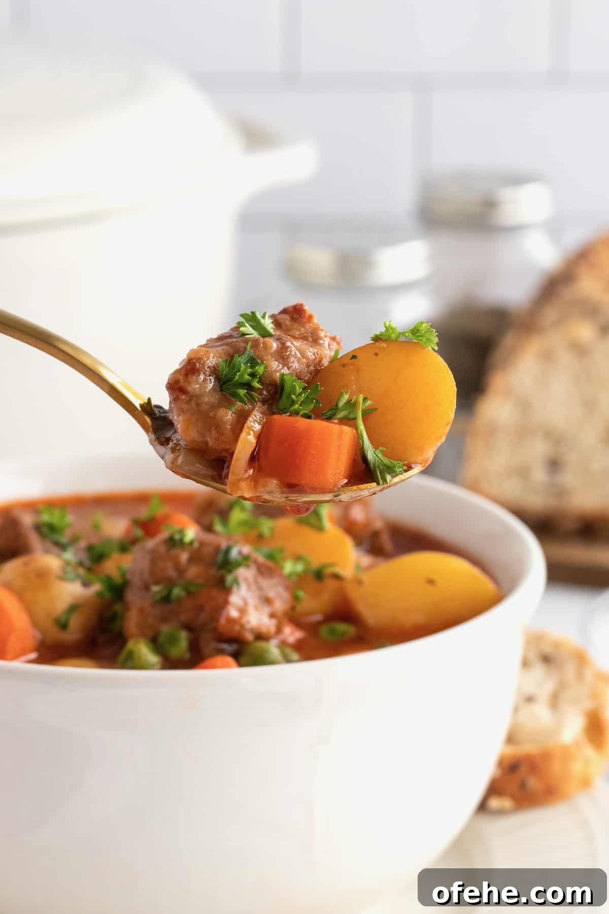 Classic Hearty Beef Stew Recipe for Comforting Dinners 5 The Best Beef Stew by The BakerMama