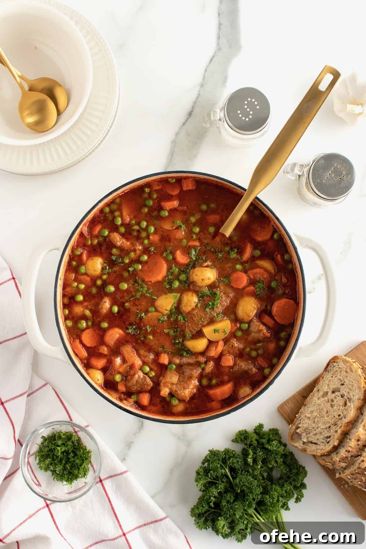 Classic Hearty Beef Stew Recipe for Comforting Dinners 6 The Best Beef Stew by The BakerMama