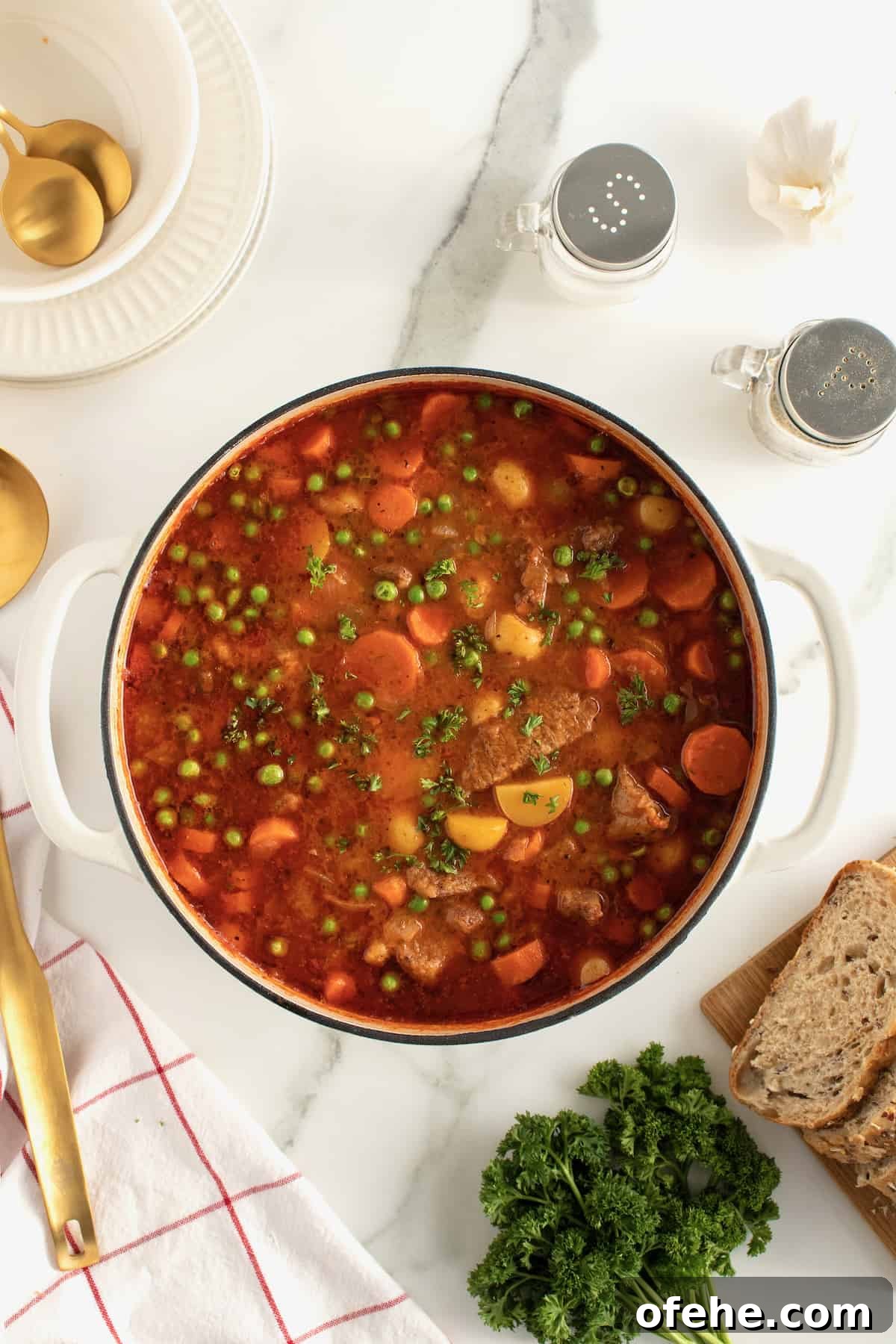 Classic Hearty Beef Stew Recipe for Comforting Dinners 9 The Best Beef Stew by The BakerMama