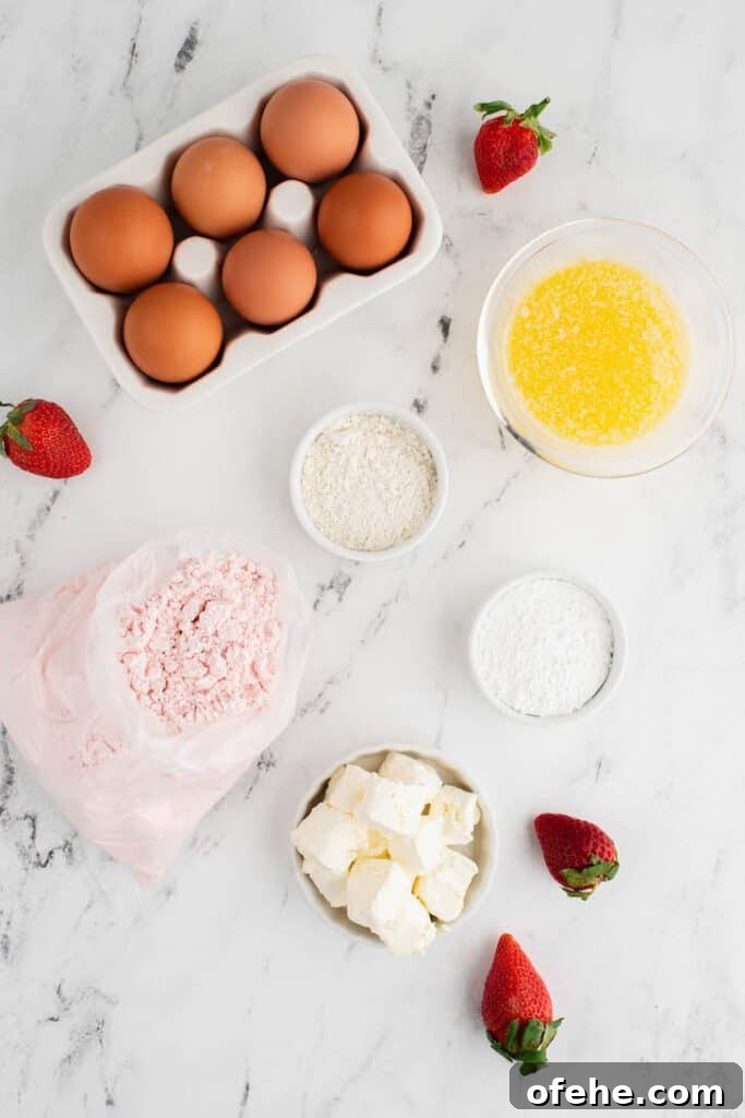 Strawberry Cheesecake Cookies: Soft, Creamy Cookie Recipe 3 ingredients strawberry cake mix cookies