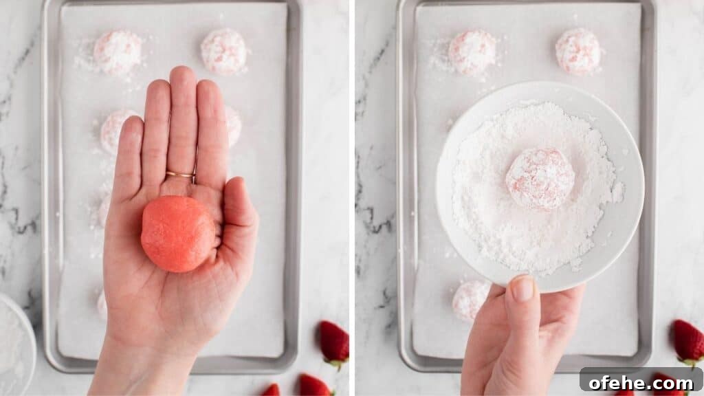 Strawberry Cheesecake Cookies: Soft, Creamy Cookie Recipe 5 how to make strawberry cream cheese cookies