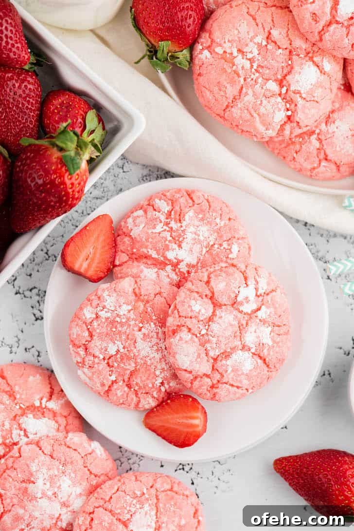 Strawberry Cheesecake Cookies: Soft, Creamy Cookie Recipe 7 strawberry cheesecake cookies