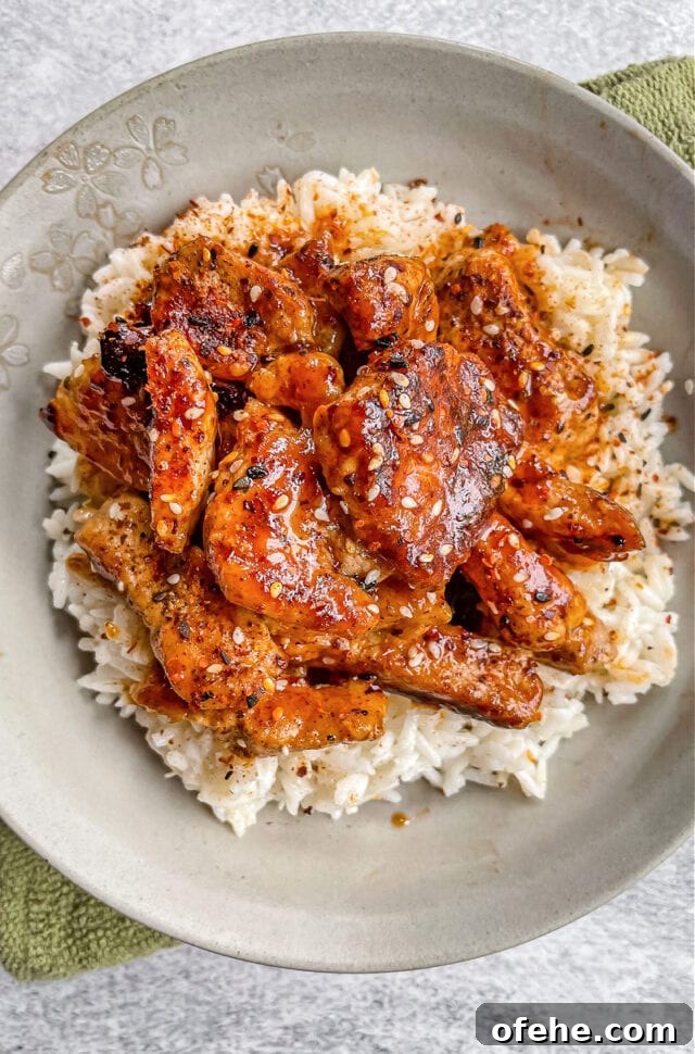 Sweet and Spicy Pork Tenderloin Recipe for Sticky Glaze 3 ""</p