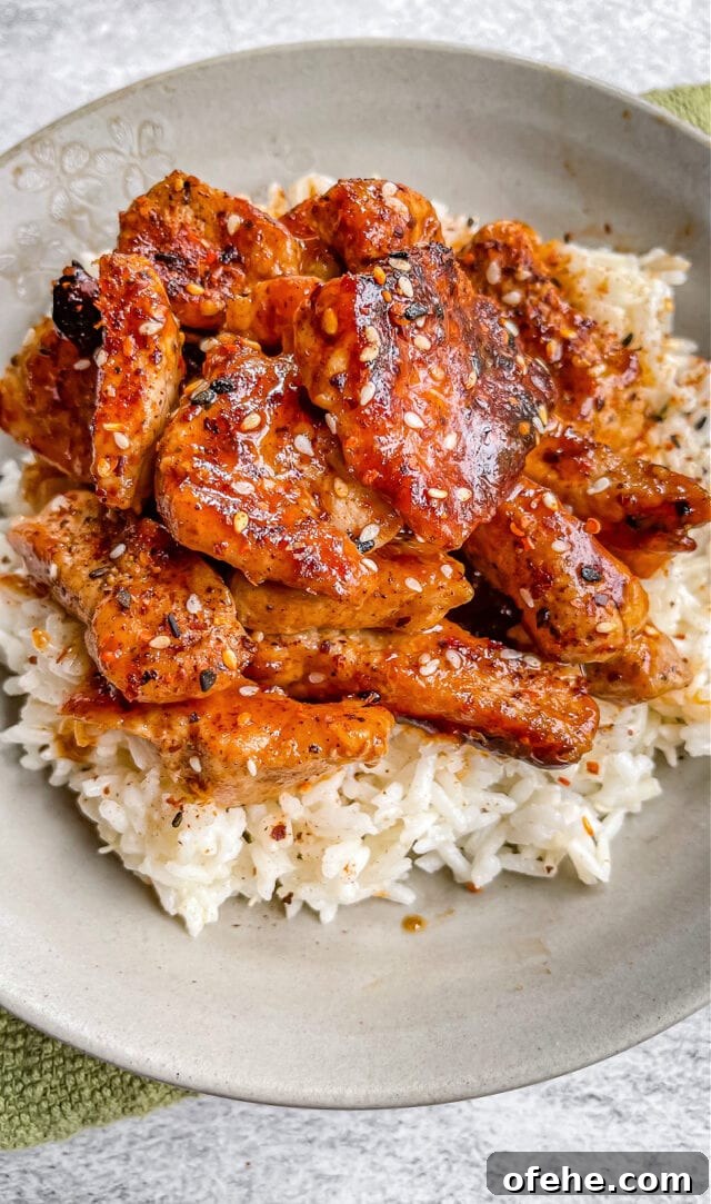 Sweet and Spicy Pork Tenderloin Recipe for Sticky Glaze 4 Sweet and Spicy Pork Tenderloin