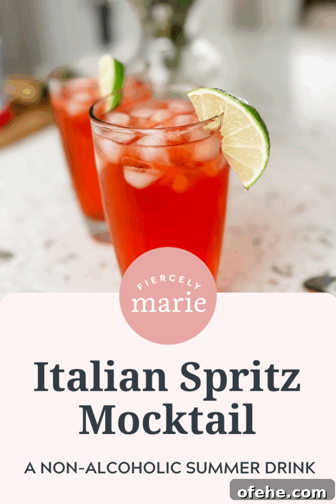 Italian Spritz Mocktail: Refreshing Non-Alcoholic Summer Cocktail 8 img 19643 7