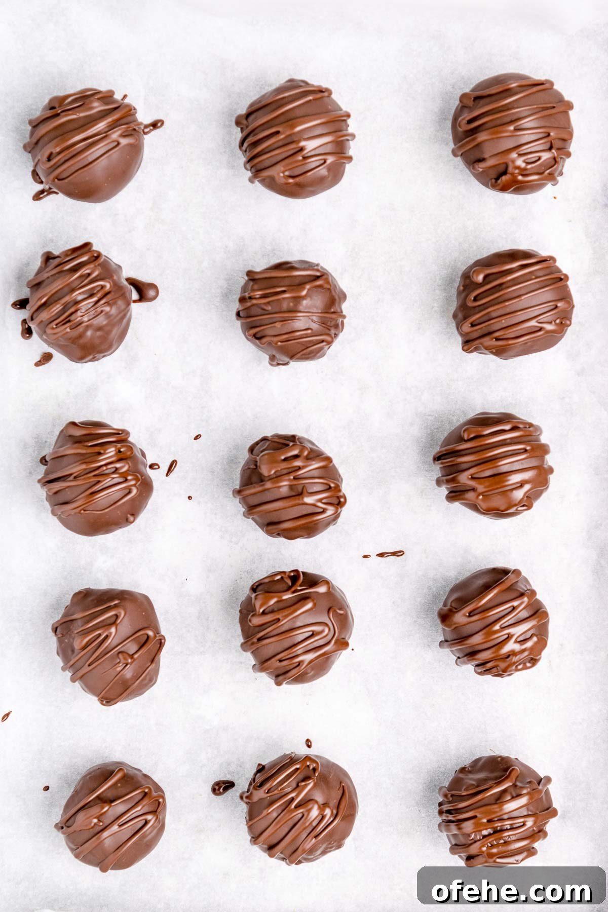 drizzle on truffles