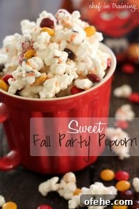 Sweet Fall Party Popcorn Sweet Fall Party Popcorn