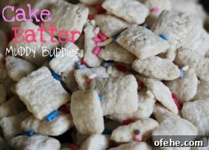 Cake Batter Muddy Buddies Cake Batter Muddy Buddies