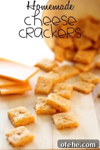 Homemade Cheese Crackers Homemade Cheese Crackers
