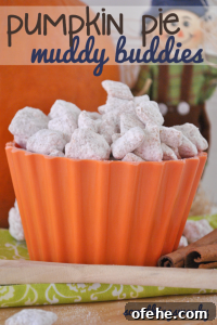 Pumpkin Pie Muddy Buddies Pumpkin Pie Muddy Buddies