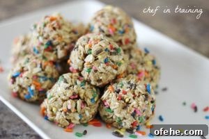 Cake Batter Granola Bites Cake Batter Granola Bites
