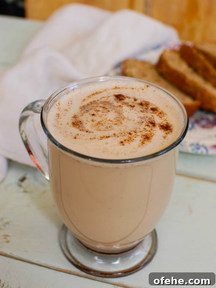 How to Make a Cozy Homemade Chai Latte Recipe 5 Homemade Chai Tea Latte with cinnamon.