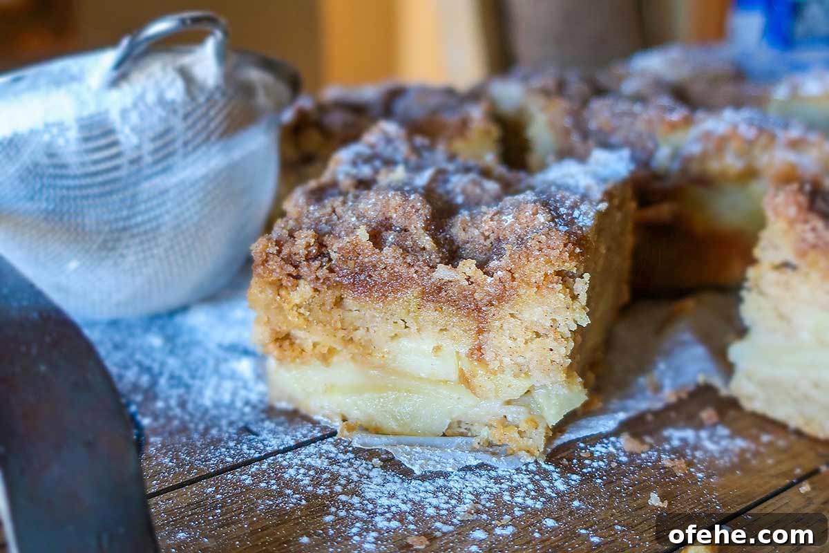 35+ Gluten-Free September Recipes for Seasonal Eating 30 close up of vegan apple cake