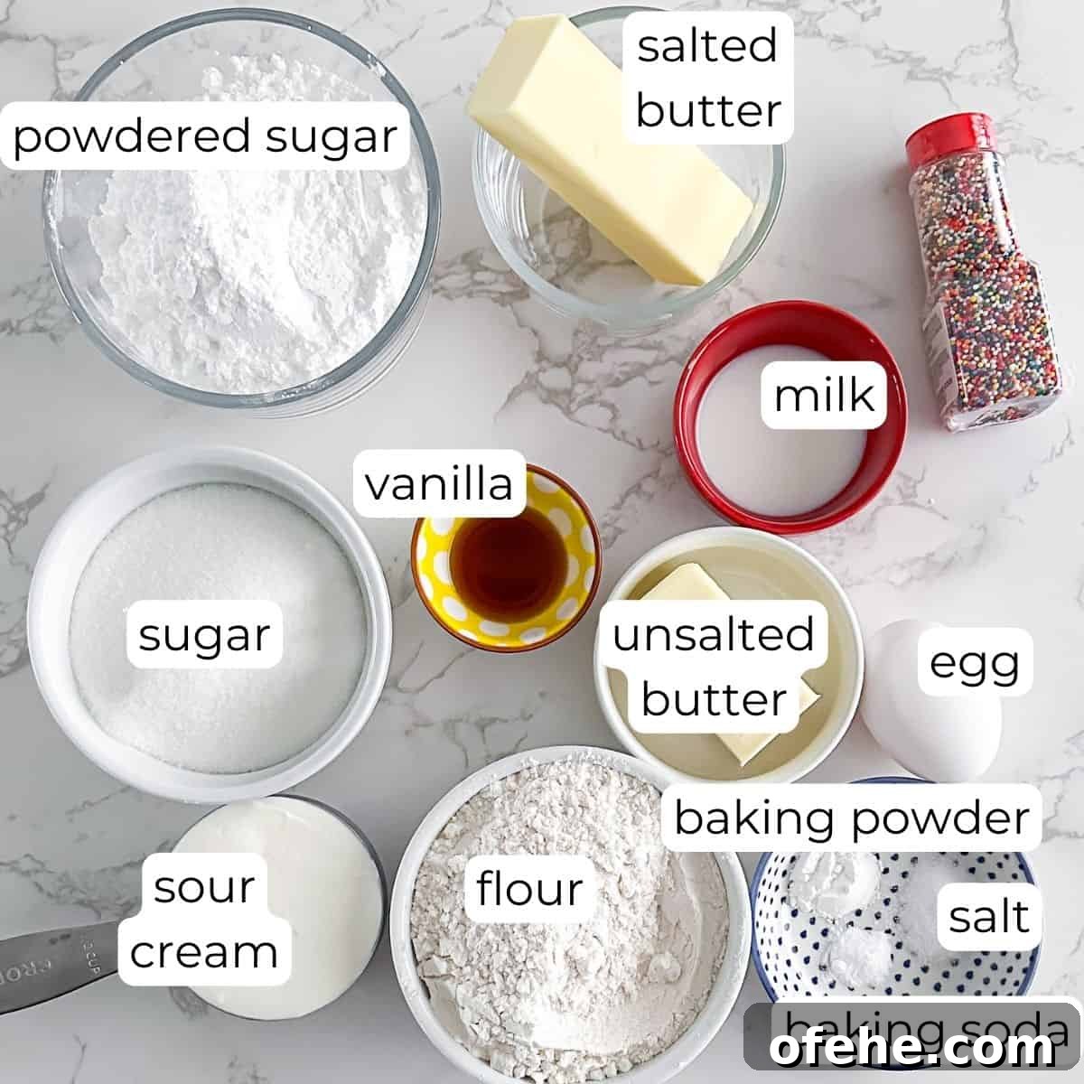 Soft and Creamy Sour Cream Cookies Recipe 3 Ingredients for sour cream cookies.