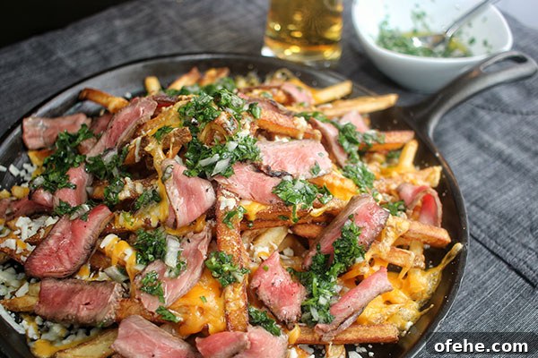 Loaded Fries (Frachos) Recipe: Ultimate Nacho-Style Topping Guide 9 complete-Steak-french-fry-nachos-recipe