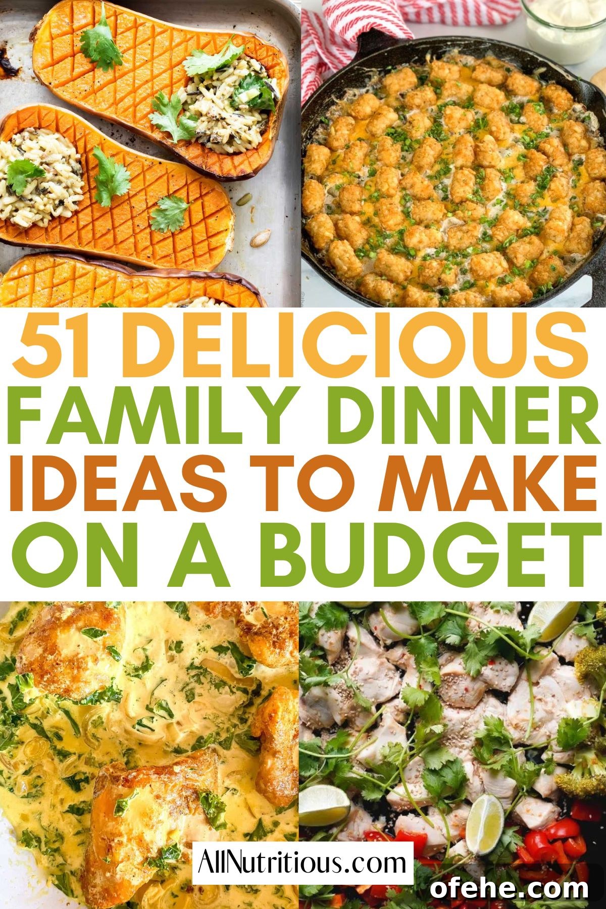51 Budget-Friendly Family Meals to Save Money Weekly 2 cheap family recipes