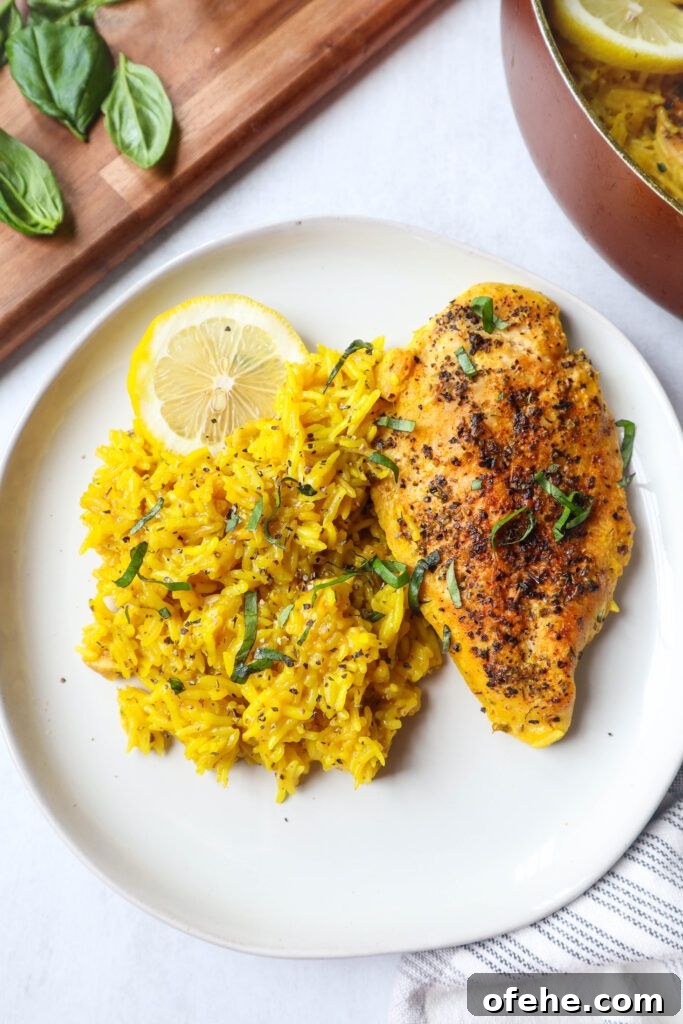 51 Budget-Friendly Family Meals to Save Money Weekly 11 lemon herb chicken and rice