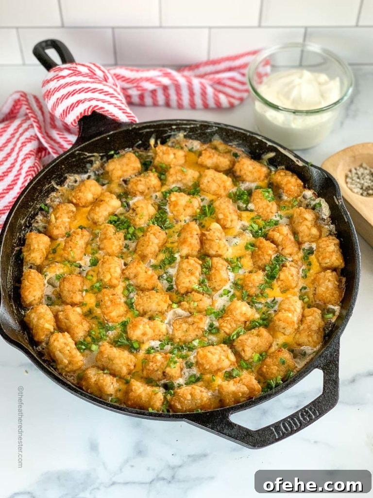 51 Budget-Friendly Family Meals to Save Money Weekly 22 tater tot green bean casserole