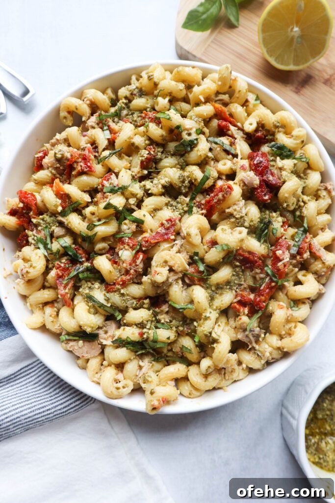 51 Budget-Friendly Family Meals to Save Money Weekly 41 tuna pesto pasta