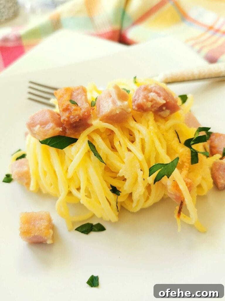 51 Budget-Friendly Family Meals to Save Money Weekly 7 Taglioni au gratin with ham