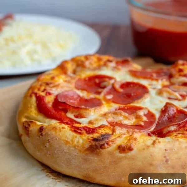 Sourdough discard pizza