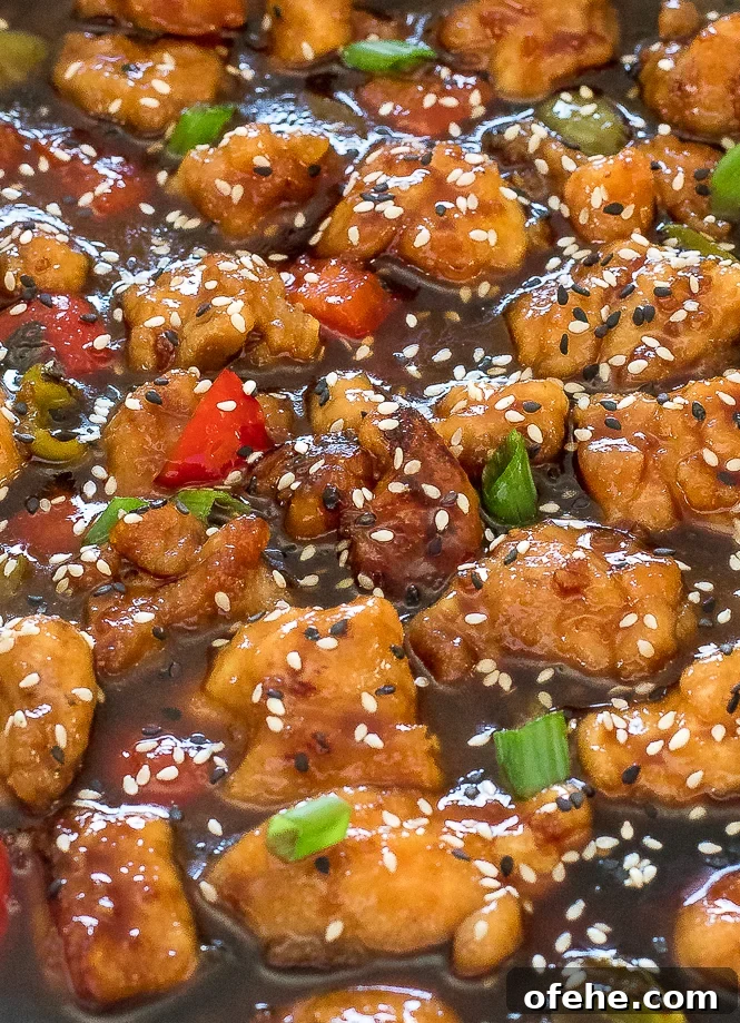 Homestyle Sweet and Sour Chicken with Tangy Pineapple Sauce 3 close up shot of sweet and sour chicken