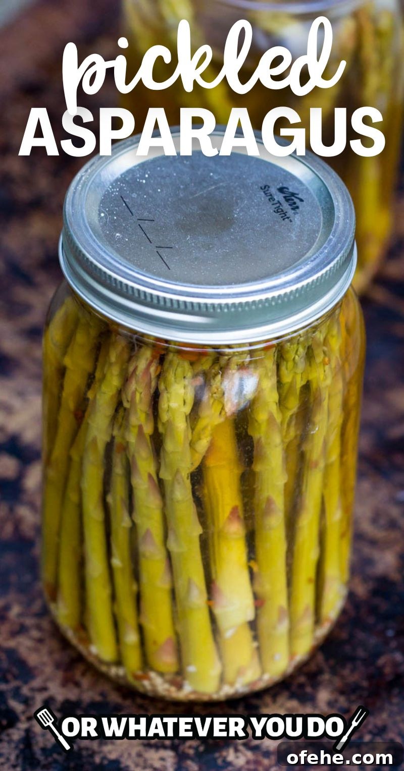 Quick Homemade Pickled Asparagus Recipe for Crisp Flavor 2 Pickled Asparagus