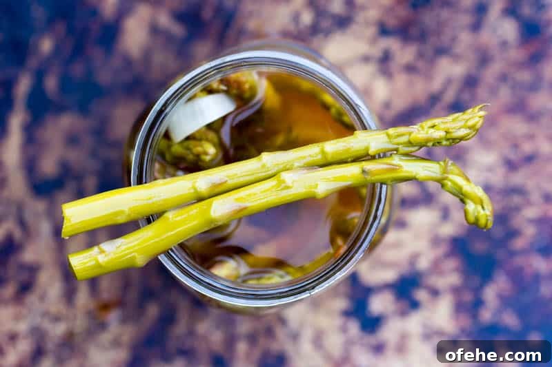Quick Homemade Pickled Asparagus Recipe for Crisp Flavor 5 Pickled Asparagus