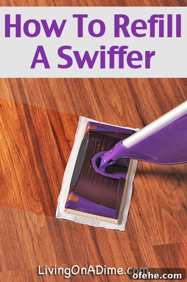 How To Refill A Swiffer Mop