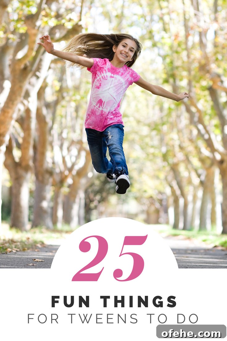 25 Fun Summer Activities for Tweens to Try This Season 2 Looking for Fun Things for Tweens To Do In The Summer? Check out these cool boredom busters kids can really get into! Lots of tween summer activities!