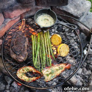 Top Surf and Turf Recipes for Dinner: Steak and Seafood Ideas 14 Bison Ribeye and Lobster Tails