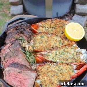 Top Surf and Turf Recipes for Dinner: Steak and Seafood Ideas 17 Steak and Lobster in a Pizza Oven