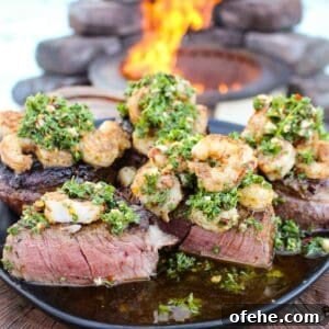 Top Surf and Turf Recipes for Dinner: Steak and Seafood Ideas 30 Chimichurri Steak & Shrimp