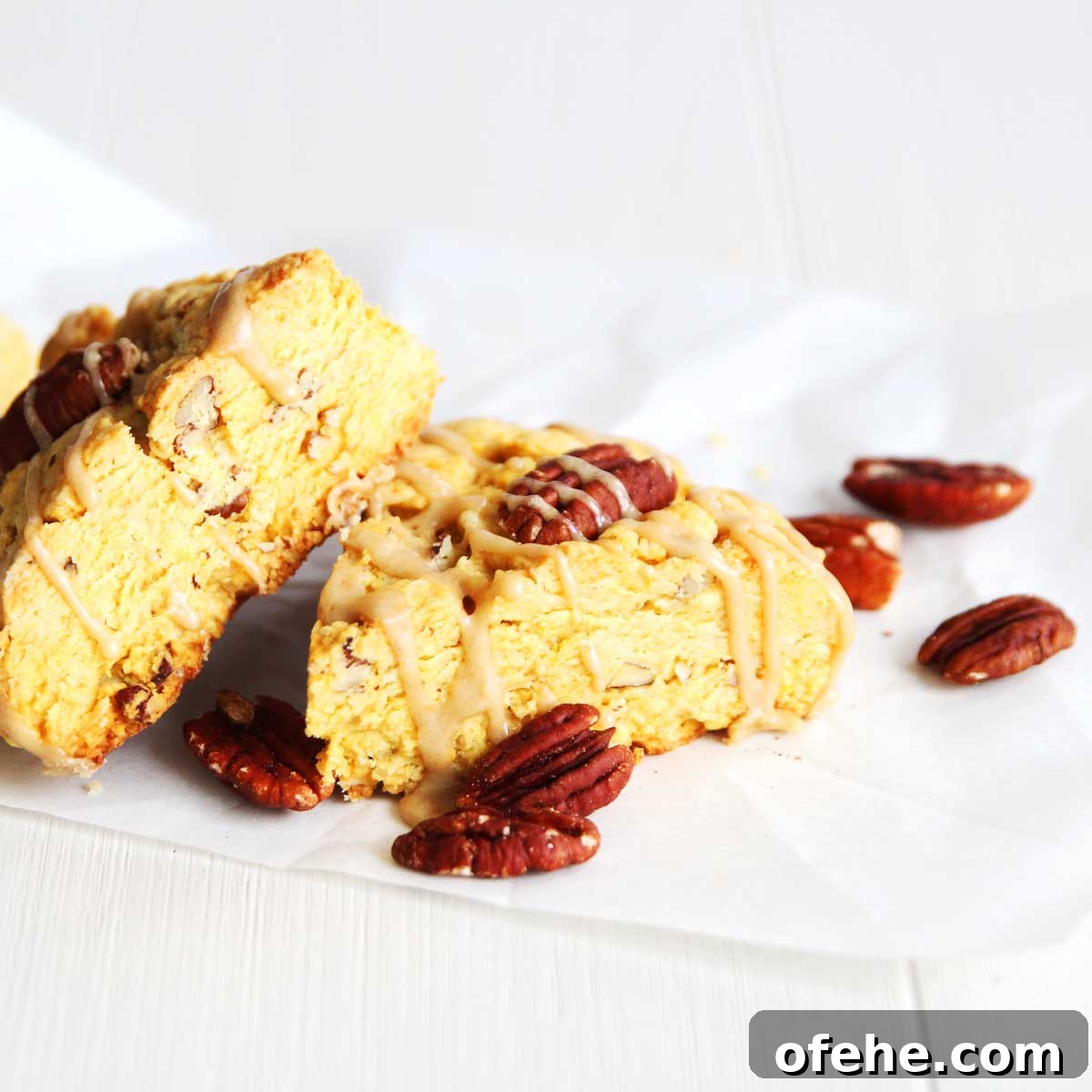 Healthy Sweet Potato Scones made Without Butter & Eggs